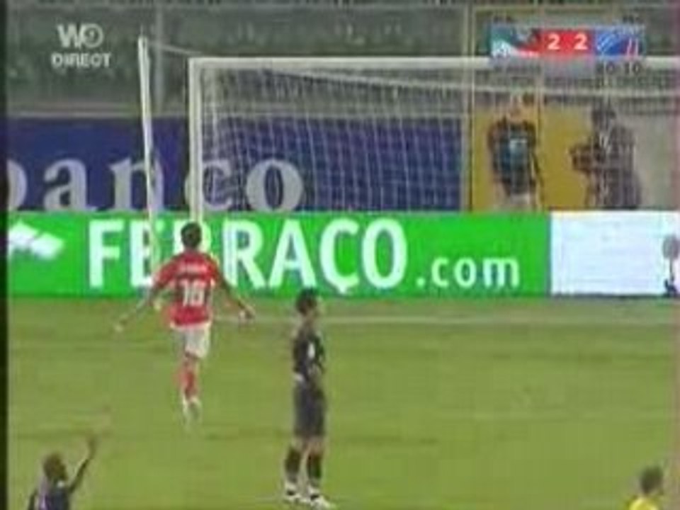 Benfica vs Paris Saint Germain (PSG) 2-2 Cardozo 02.08.2008