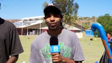 Olympic athletes visit and inspire students in Central Australia