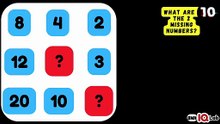 #OnlyGeniuses ✋️😎 What Are The 2 Missing Numbers? 🤔