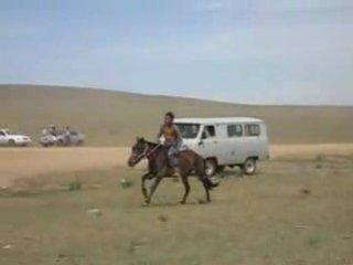 Naadam: course de chevaux en mongolie Arkhangai