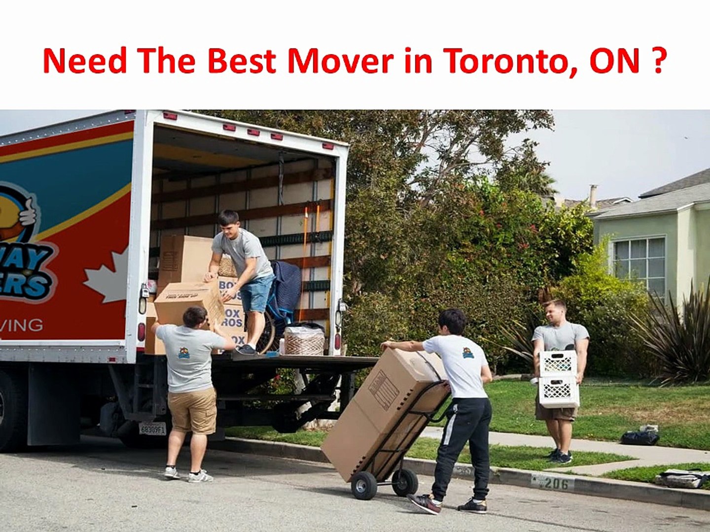Ecoway Movers : #1 Mover in Toronto, ON | (647) 945–6708