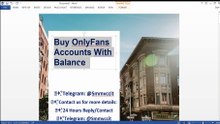 Super 10 Leading Sites to Buy!|! OnlyFans Account with Balance in This Year