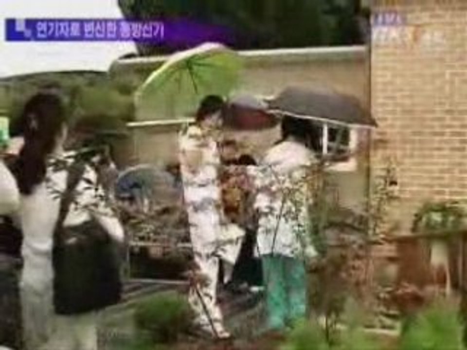 [東方神起]YTN Star-Vacation記者會Micky拍戲現場