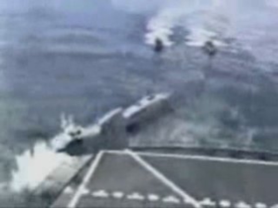 U.S. Helicopter Crashes Off Aircraft Carrier