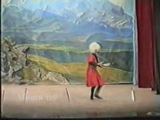 Debet. Karachay folk dance with daggers