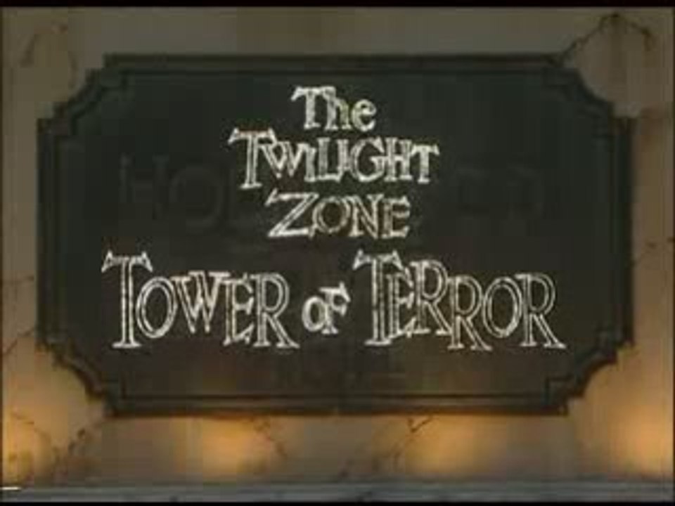 Making of Tower of Terror