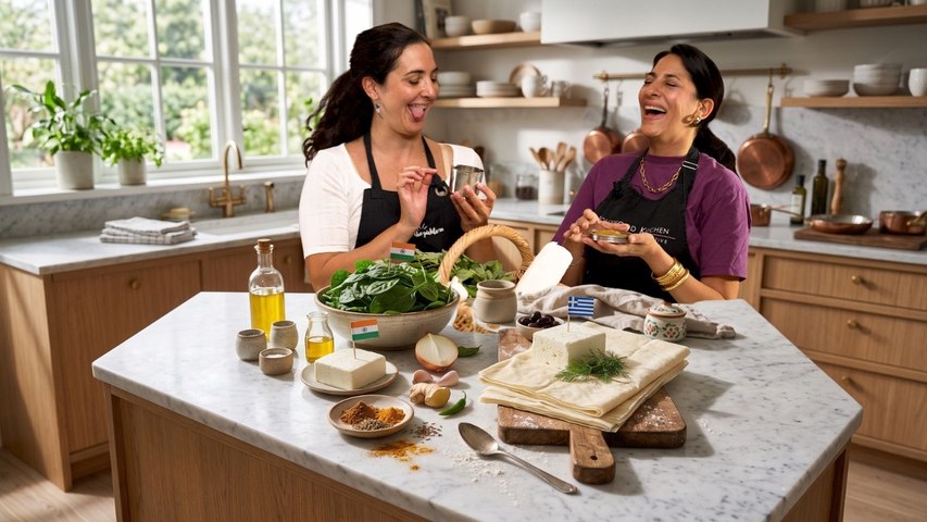 Grèce vs Inde : Vous connaissez la PALAKOPITA ? | 750g