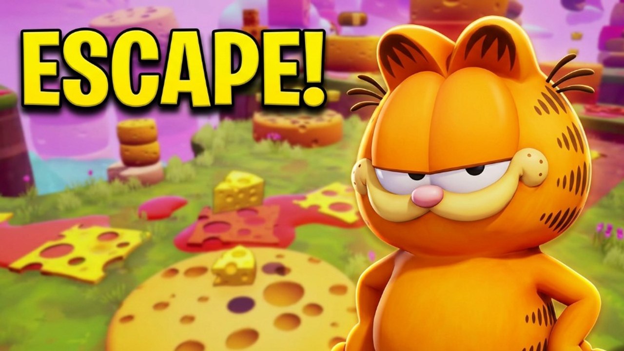 Garfield: Escape from Monday - First 8 Minutes Gameplay