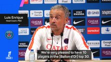 'We hope a PSG player wins!'- Enrique on Ballon d'Or