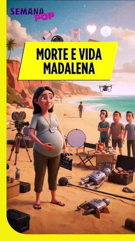 Uma produtora grávida precisa terminar o filme do pai
