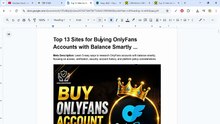 Top 20 Trusted Websites to Buy. Verified OnlyFans Accounts in Securely