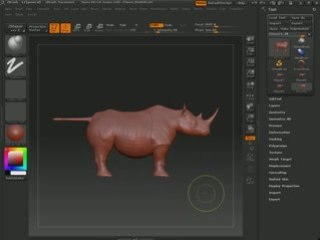 Zbrush 3 - Tuto Mask et apparition- disparition de parties