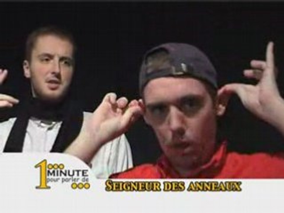 1 minute pour parler du Seigneur des anneaux