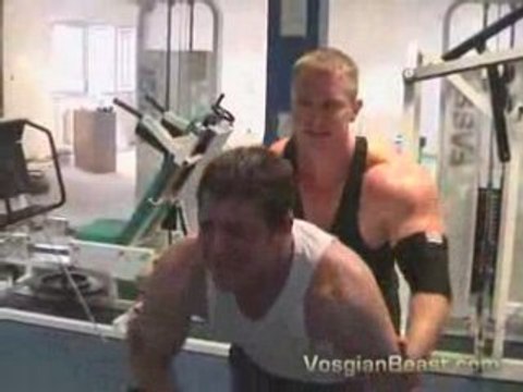 Coaching avec Mik - Séance pecs - bi-set