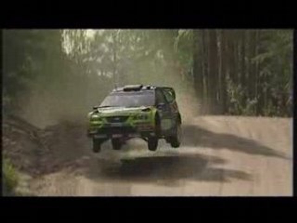 Rally Finland 2008 S.Loeb vs M.Hirvonen SS24