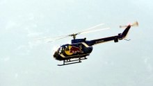 Messerschmitt-Bölkow-Blohm Bo-105 helicopter aerobatics Redbull Flying bulls Festivolare