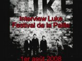 Luke - Interview au Festival de la Paille