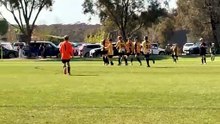 Junior soccer grand final: Under-12D - Colts United Yellow v Border Raiders Pirates. September 19, 2026.