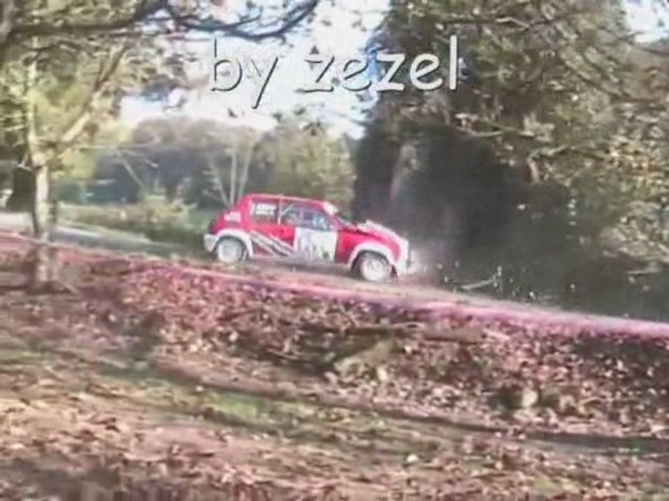 Rallye best of 2007 frein à main et spectacle