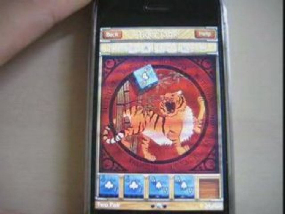 MotionX Poker sur iPhone
