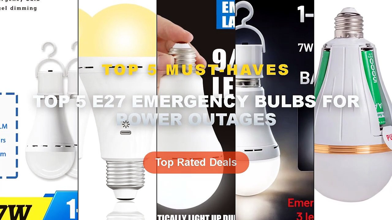 Amazing Top 5 E27 Emergency Bulbs For Power Outages You Need To See ...
