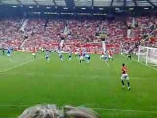 Giggs corner at Ole's testimonial