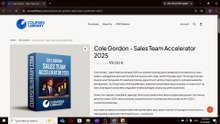 (Available) Cole Gordon – Sales Team Accelerator 2025