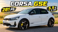 2026 Opel Corsa GSE in Weiß: 207 kW, 345 Nm und viel Fahrspaß