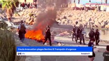 La crise de Ceuta revient, des milliers de migrants sont de retour sur les plages