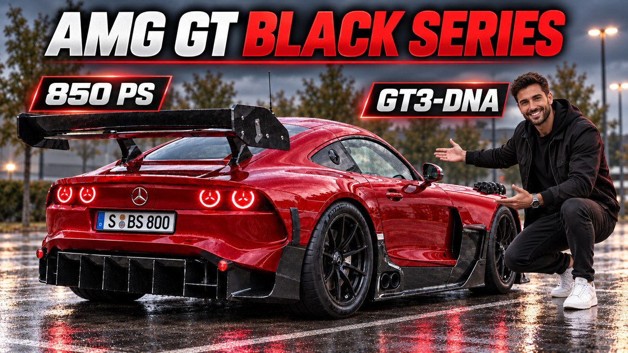 2027 Mercedes-AMG GT Black Series: So wild könnte der neue AMG werden