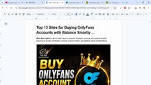 59 Top Web Sources to Buy Onlyfans Account With Balance in 2026-2027