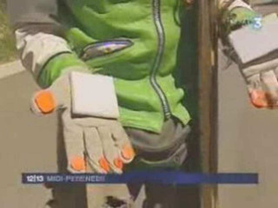 Freeride du Mourtis sur France 3