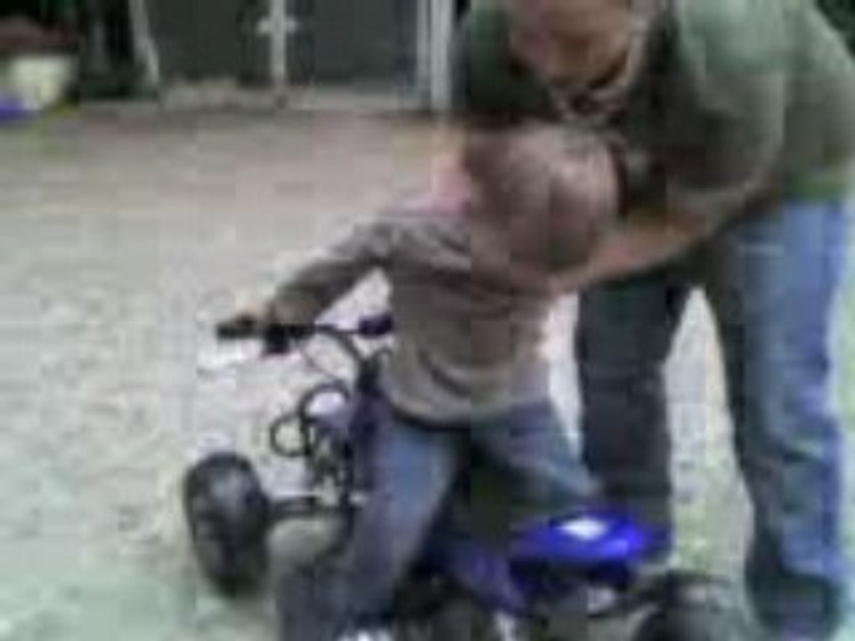 La pause de jordan sur son quad