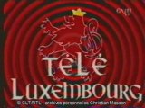 Ouverture Télé-Luxembourg années 70 et Citron Grenadine