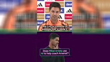 Does Mikel Arteta use AI to help coach Arsenal?