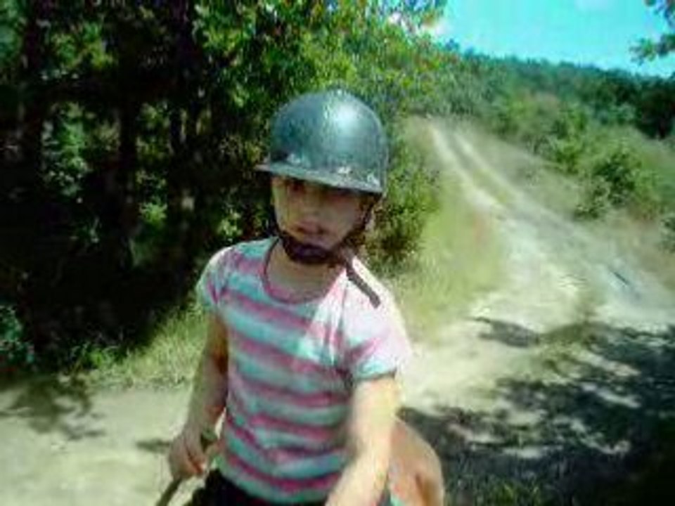 une copine au galop sur Paco