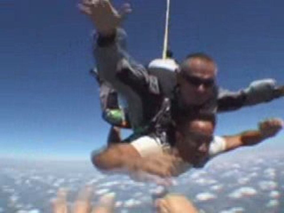 Rugbymen en chute libre