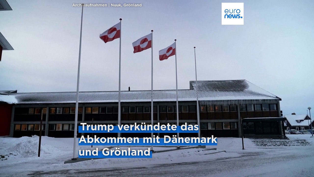 USA und Dänemark einigen sich auf Sicherheitsabkommen für Grönland