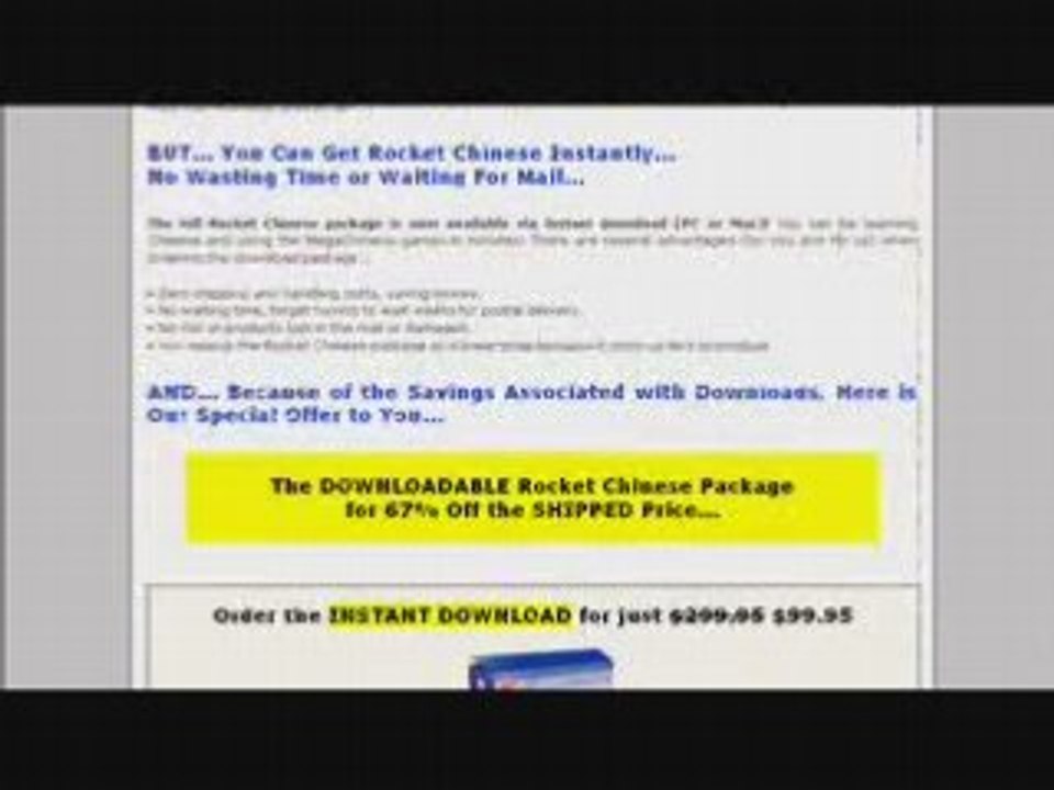 Learn Chinese Mandarin with Rocket Chinese - Fast and Easy!