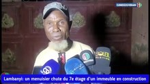 Naby Laye Camara, menuisier chute du 7e étage d’un immeuble en construction et meurt sur place