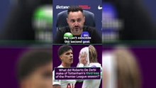Roberto De Zerbi frustrated after 3-2 Villa loss