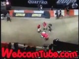 X-Games Rider Knocked Out After Front Flip Crash