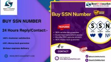 33 Best place to Buying Ssn number in USA