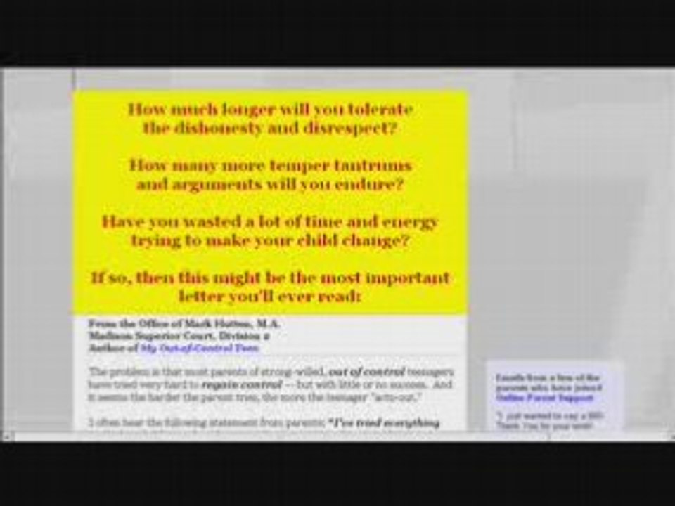 Out Of Control Teen - How To Communicate, Influence and ...