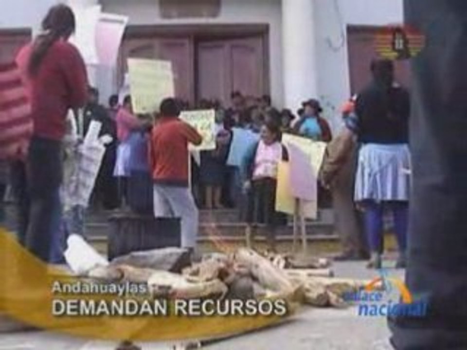 DEMANDAN RECURSOS - ANDAHUAYLAS