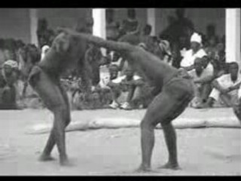 Lutte traditionnelle serère à palmarin, Sénégal