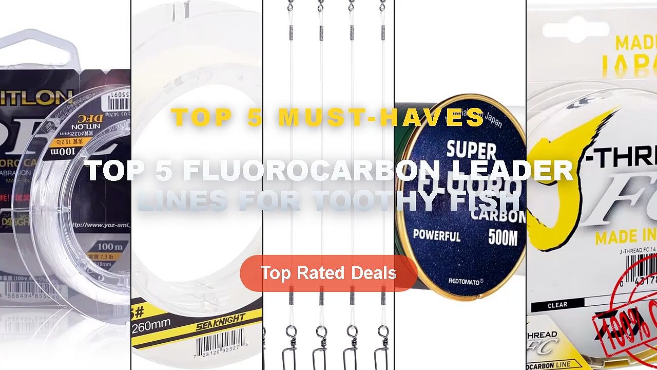 Top 5 Fluorocarbon Leader Lines For Toothy Fish: Top 5 Best Sellers ...