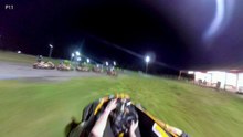 ¡Me sacan de la pista en plena carrera! Carrera de la liga DKC en 360 Karting