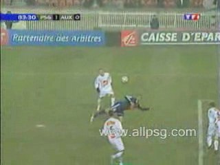 pauleta geste magnifique du talont vs auxerre