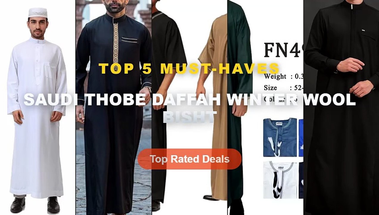 Don't Buy Saudi Thobe Daffah Winter Wool Bisht Before Watching This ...